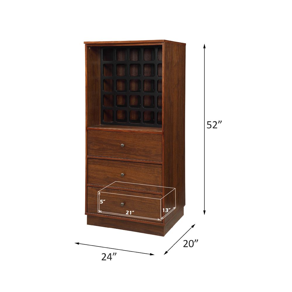 Wiesta Wine Cabinet – dimensions diagram
