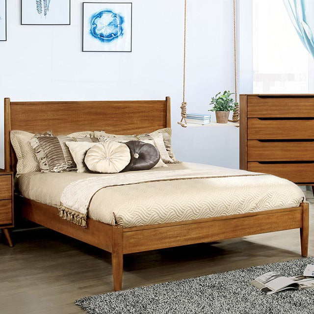 Lennart 4 Pc Twin Bedroom Set, Oak
