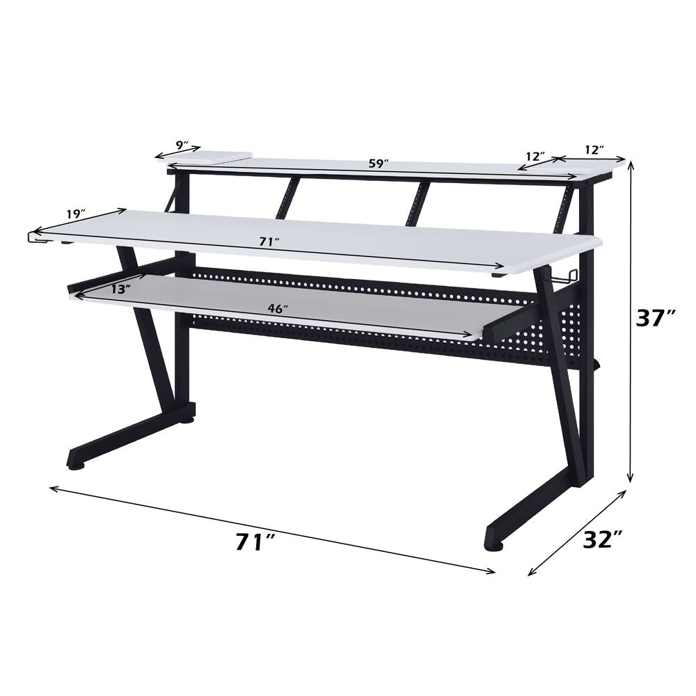 Saida Music Desk – dimensions diagram