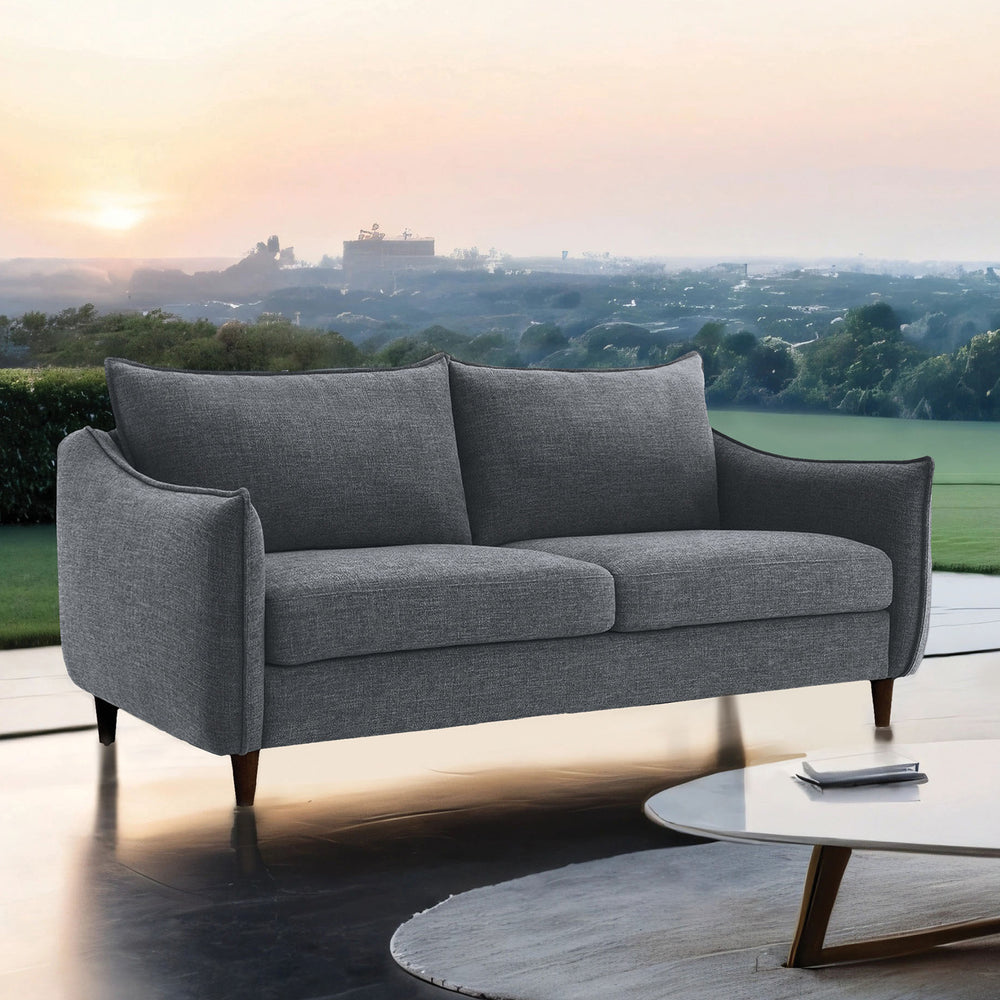 Vermon Loveseat, Gray - view 2