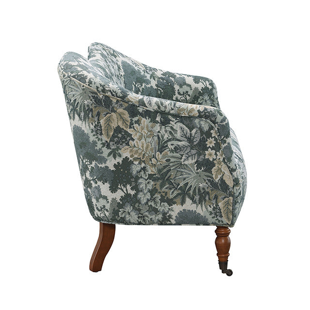 Seaton Settee, Topiary Green - view 2