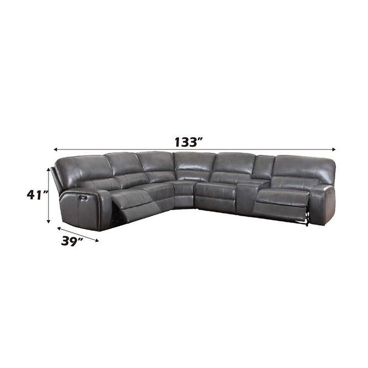 Saul Power Motion Sectional Sofa – view 5