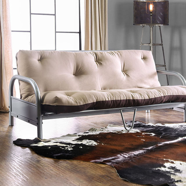 Aksel Futon Mattress, Khaki/Brown
