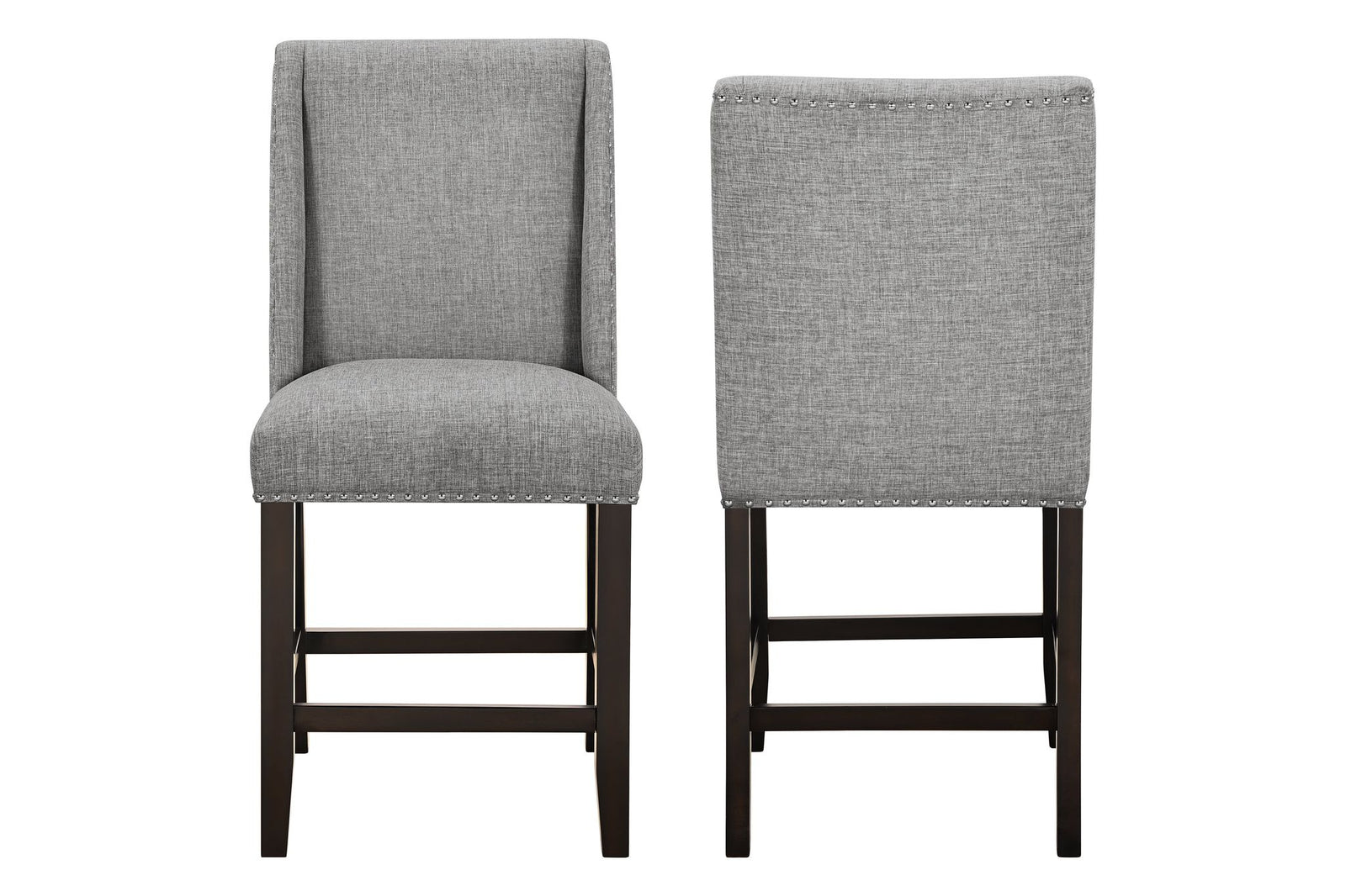 Faust Counter Chair (2 Per Carton)-Gray