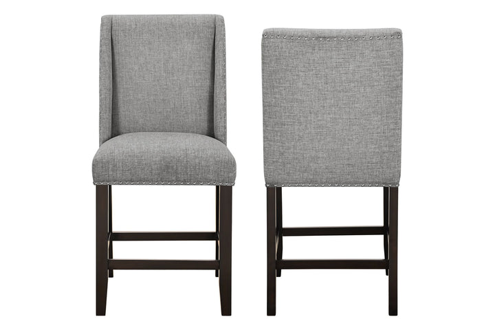 Faust Counter Chair (2 Per Carton)-Gray