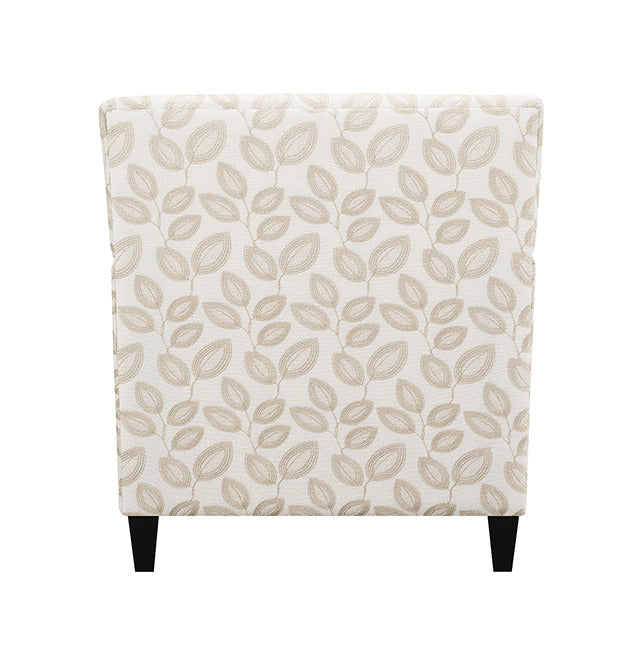 Ivey Acent Chair, Botanical Beige - view 4