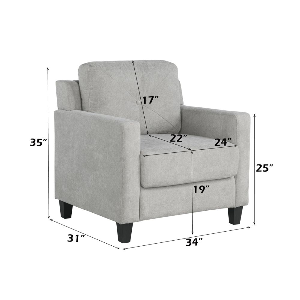 Horatio Chair – dimensions diagram