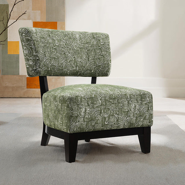 Aveni Accent Chair, Green - view 3
