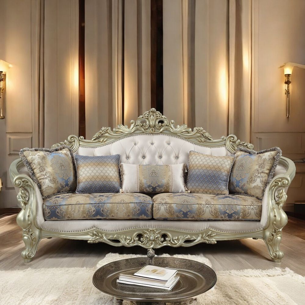 Gorsedd Sofa with 5 Pillows