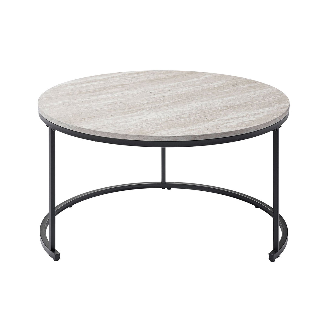 Forma 4 Pc Occasional Set- 1 Coffee, 1 Lg End & Stool, 1 Sml
