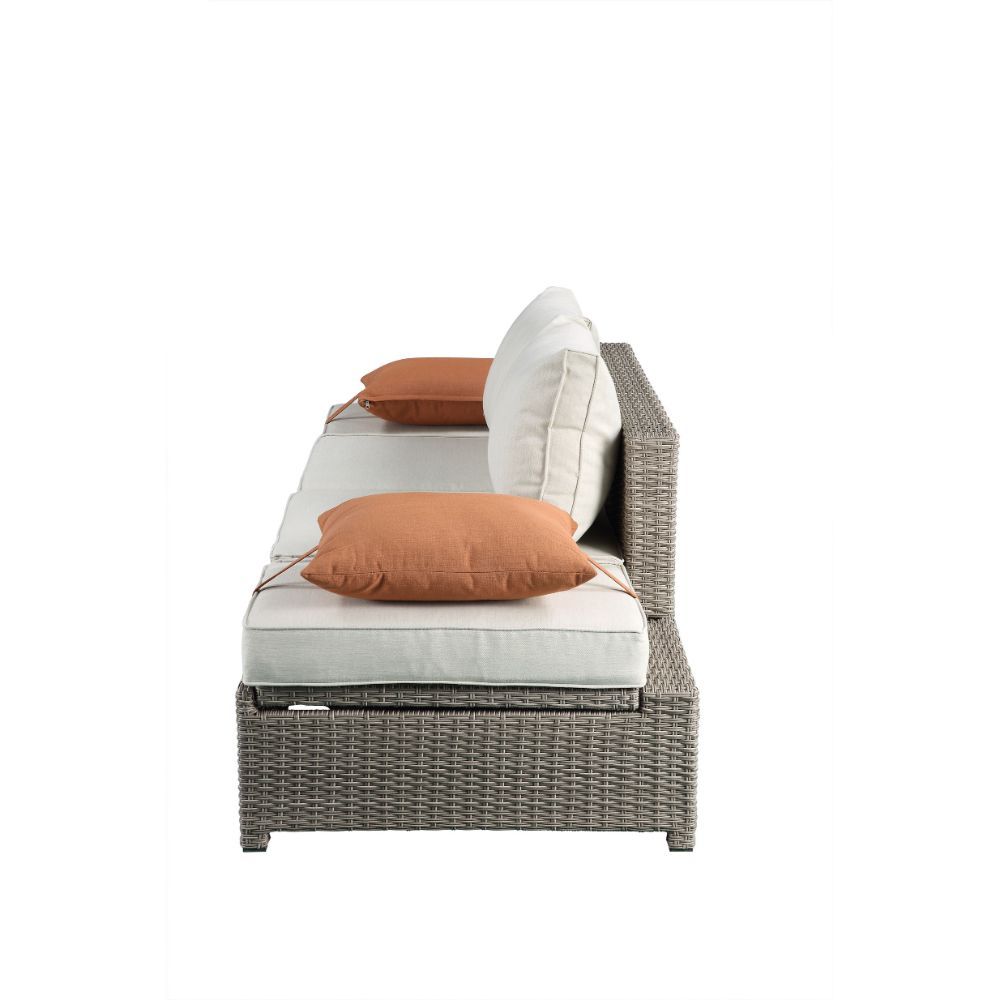 Salena Patio Sofa W/2 Pillows & Ottoman – view 8