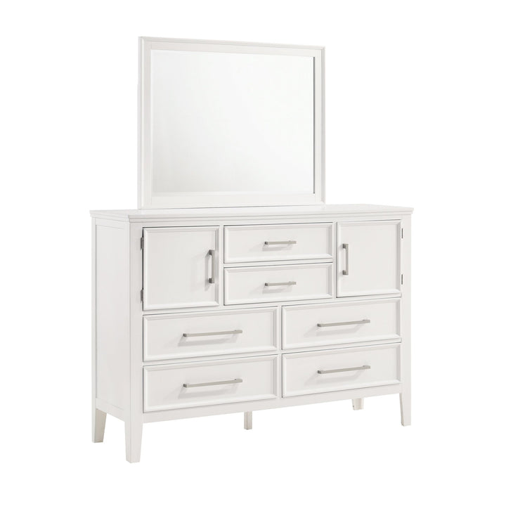 Andover Mirror-White