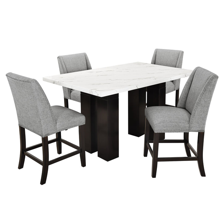 Faust Counter Chair (2 Per Carton)-Gray