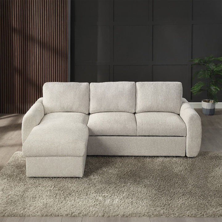 Nuriel Reversible Sectional Sofa w/Sleeper &amp; Storage