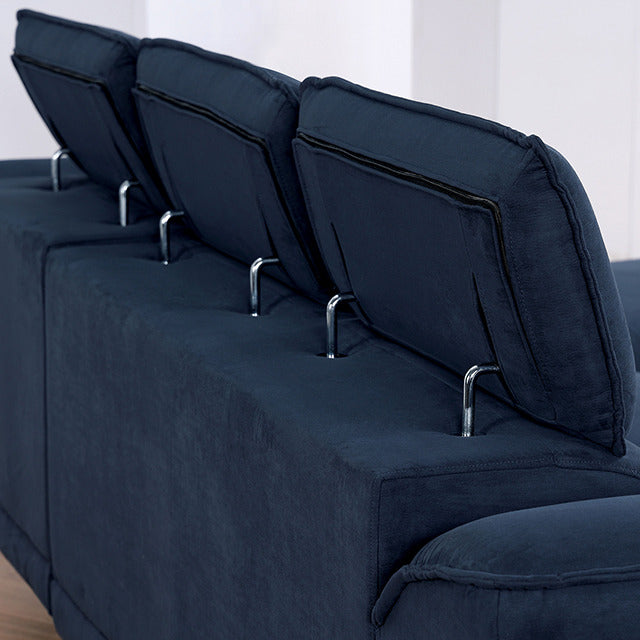 Napanee Sectional, Navy - view 4