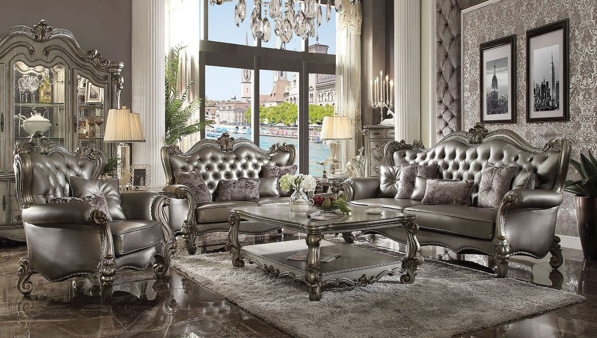 Versailles Sofa with 6 Pillows