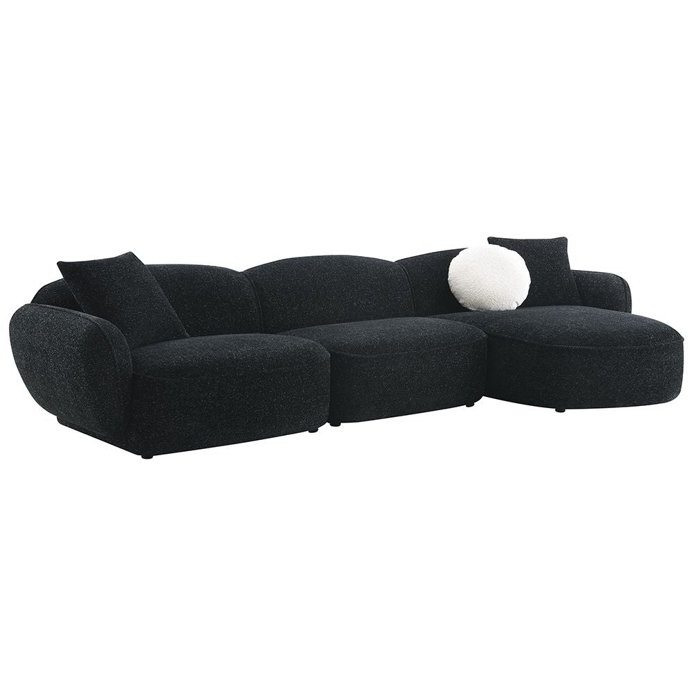 Lucifer Sectional Sofa w/3 Pillows – view 2