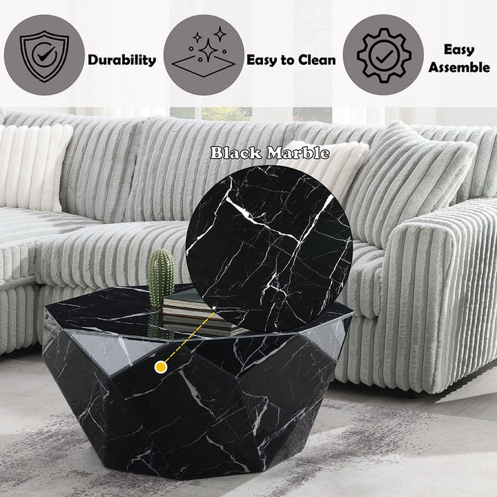 Dara Coffee Table – features callout
