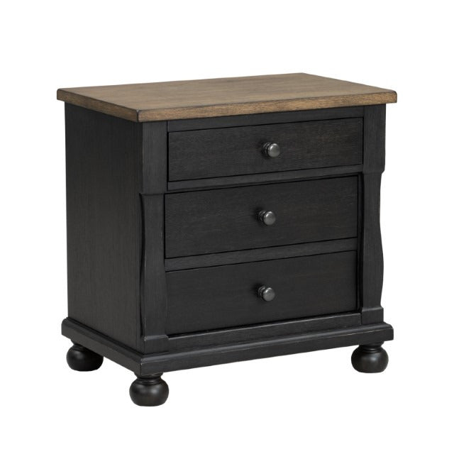 Neue Mills 3-Drawer Nightstand