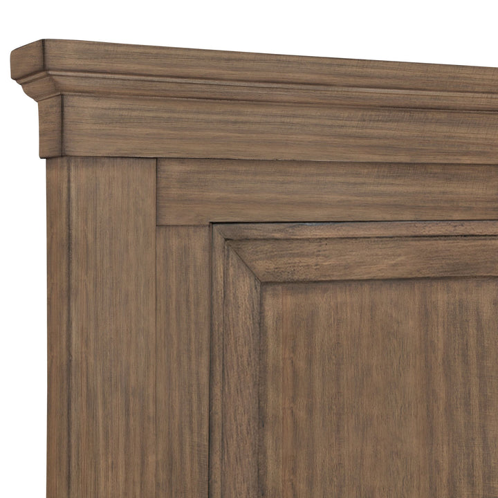 Mariana 6/6-6/0 Ek/wk Footboard &amp; Slats-Vintage Mocha