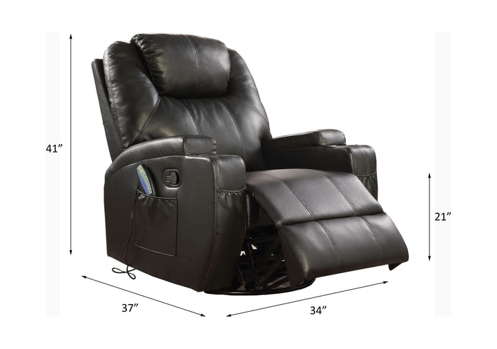 Waterlily Motion Rocker Recliner W/Swivel – line drawing