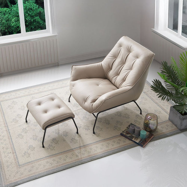 Zusa Accent Chair &amp; Ottoman – view 7