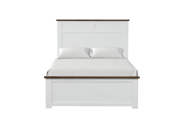 Pinetop Bed, White/Dark Brown - view 2
