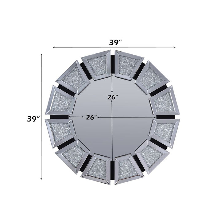 Noralie Accent Mirror – dimensions diagram