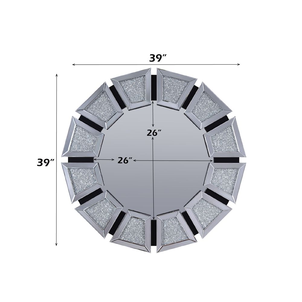 Noralie Accent Mirror – dimensions diagram