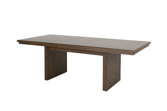 Casoria Dining Table, Dark Walnut