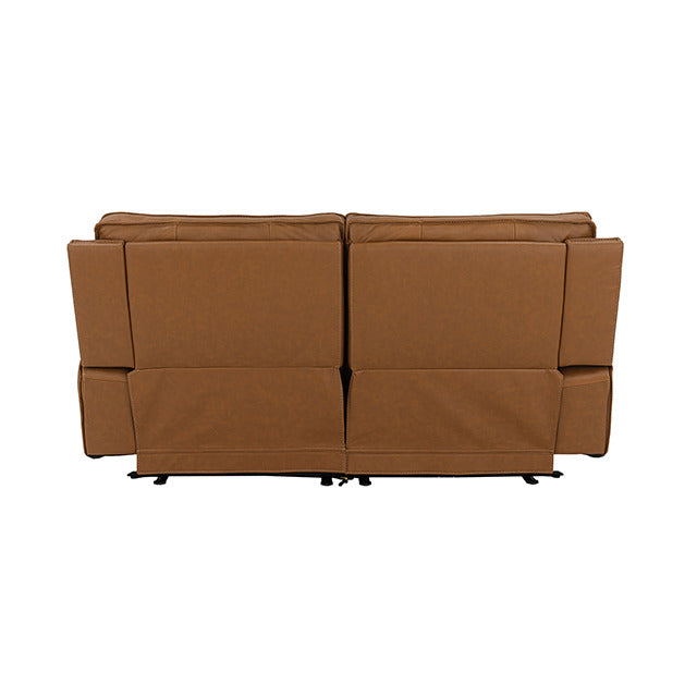 Dallas Oversized Power Sofa, Camel Brown - view 7