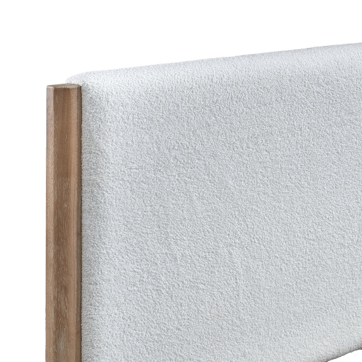 Anika 6/0 WK Upholstered Side Rails-White