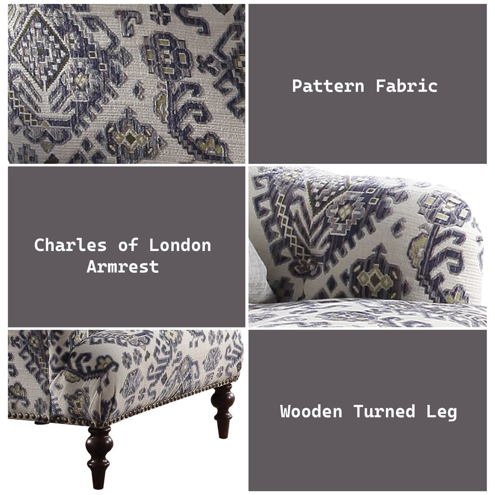 Saira Chair W/Pillow – features callout