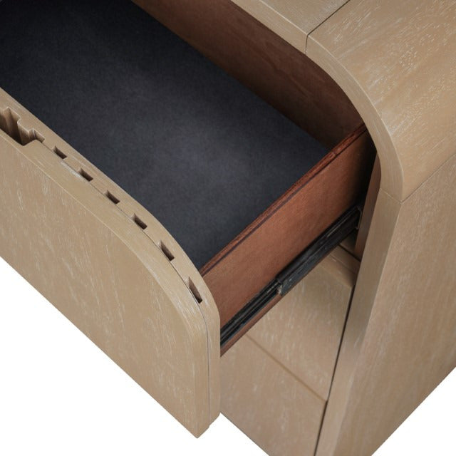 Tangentry 2 Drawer Nightstand - view 4
