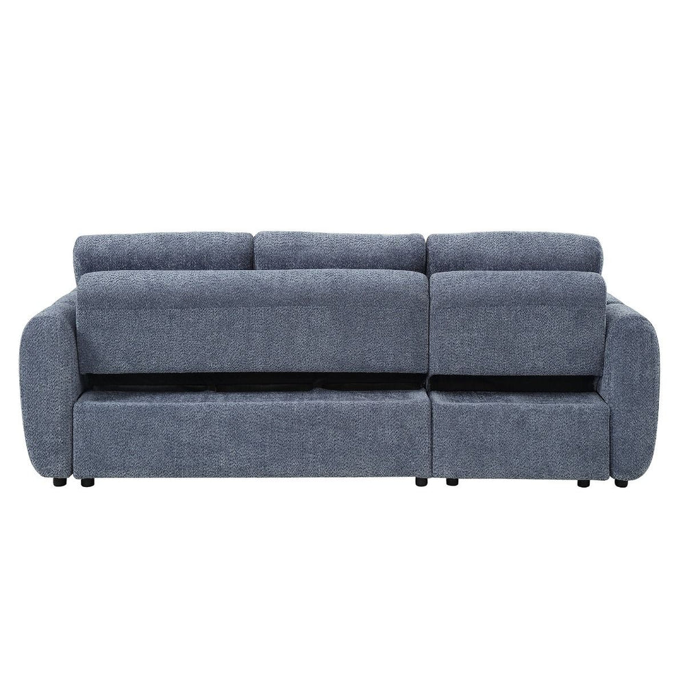 Nuriel Reversible Sectional Sofa with Sleeper & Storage