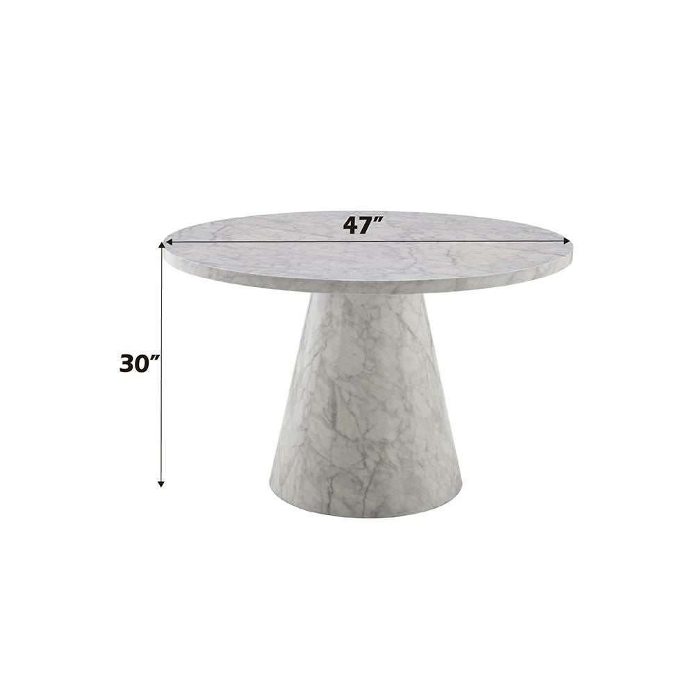 Kacey Round Dining Table – view 5