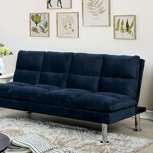 Saratoga Futon Sofa, Navy