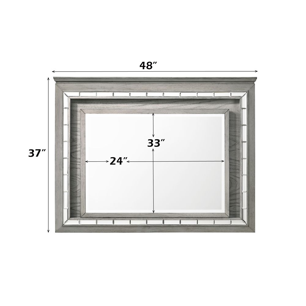 Antares Mirror W/Led – dimensions diagram