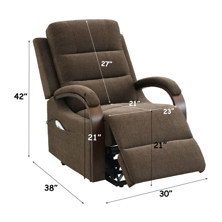 Kayla Power Recliner w/Lift &amp; Heating &amp; Massage – view 11