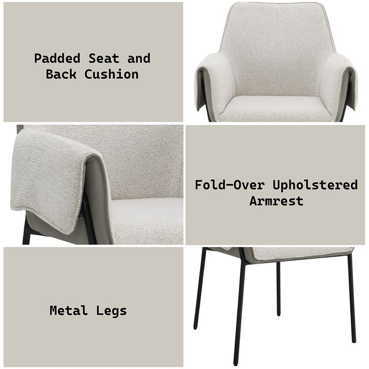 Jirina Arm Chair (Set-2) – features callout