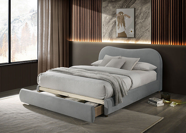 Grimsby Bed, Light Gray - view 3