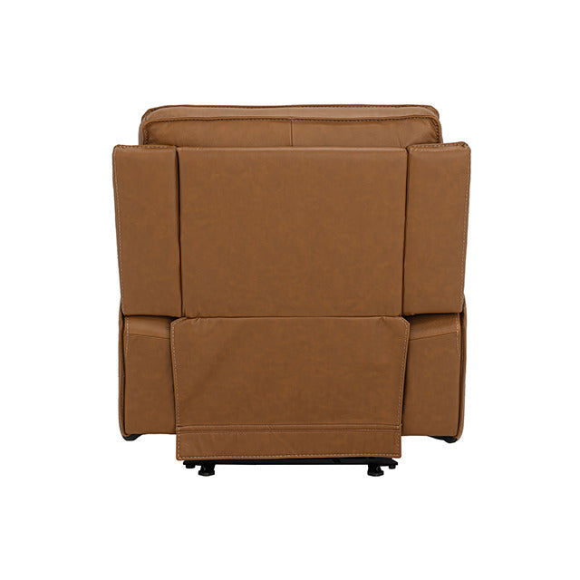 Dallas Oversized Power Recliner, Camel Brown - view 6