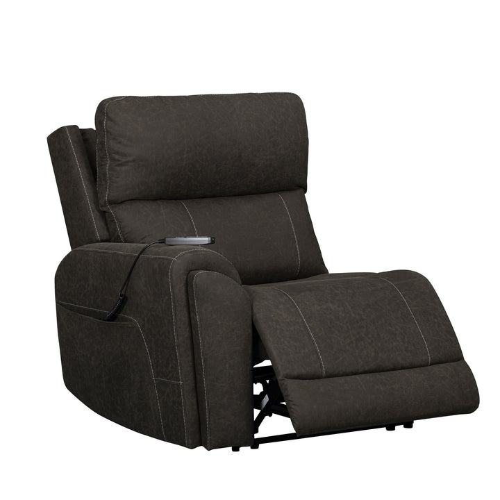 Gaia Laf Recliner W/pwr Hr,fr, Massage, Heat-Sable
