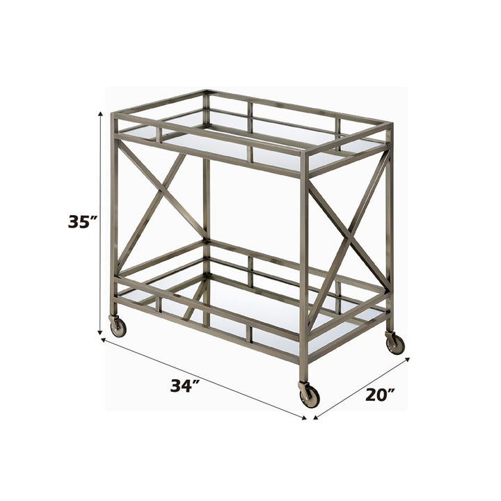 Kristensen Serving Cart – dimensions diagram