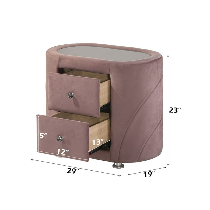 Salonia Nightstand – dimensions diagram
