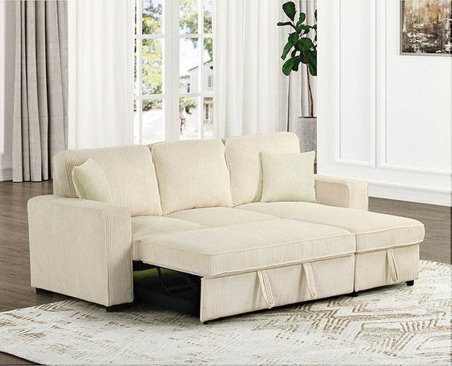 Yves Sectional, Beige - view 4
