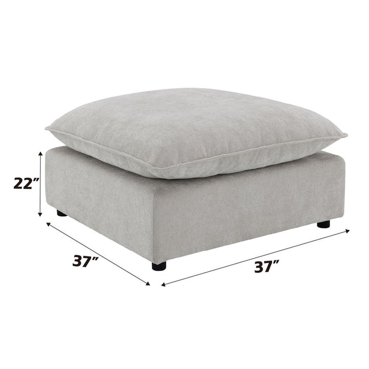 Marisa Modular Ottoman – dimensions diagram