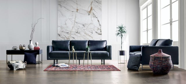 Mezzanotte Sofa, Midnight Blue - view 2