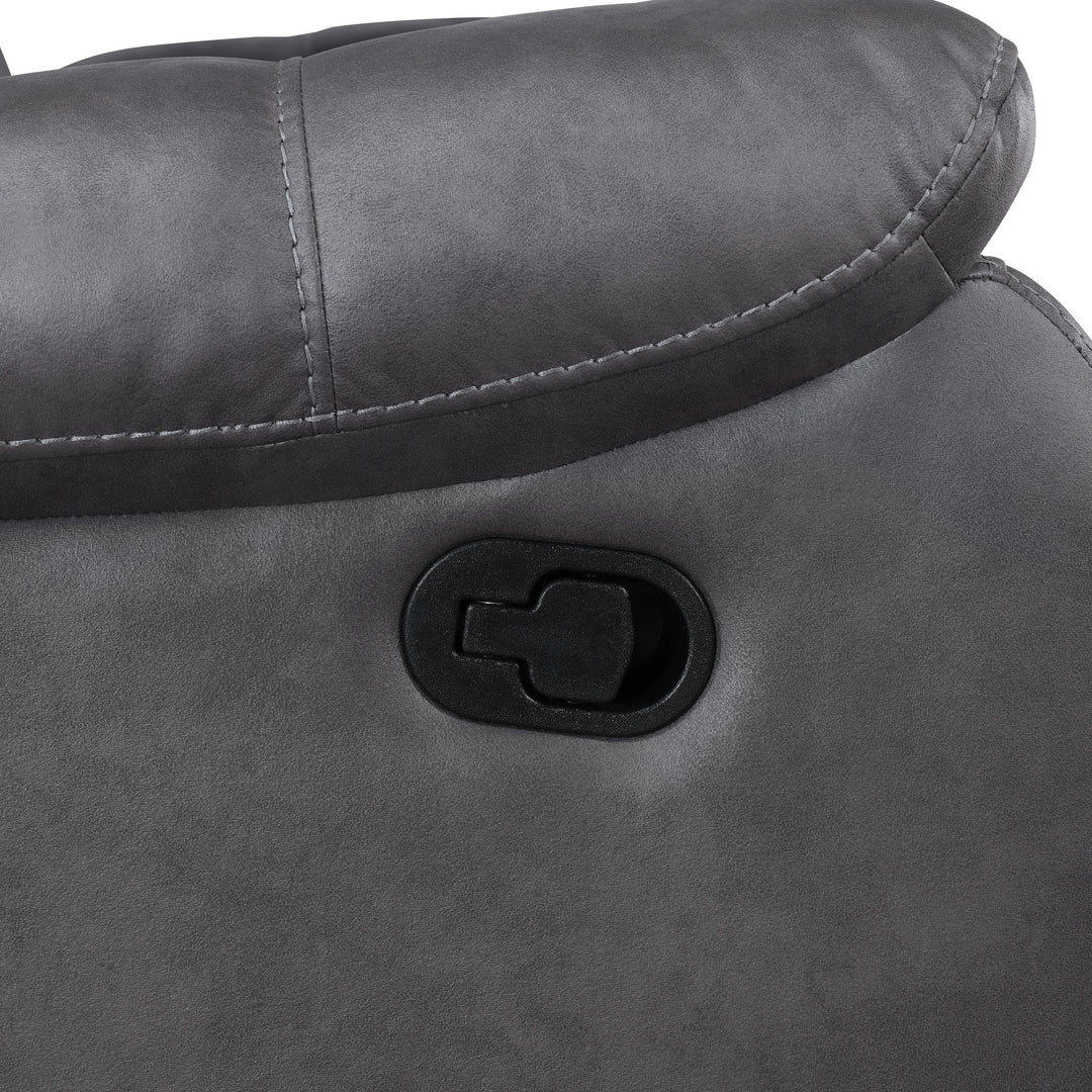 Morello  Glider Recliner- Gray