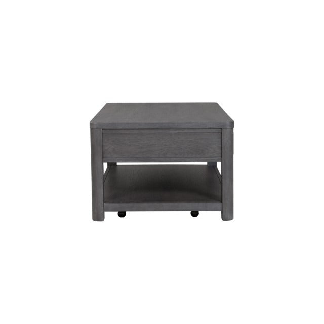 Sterling West Rect Cocktail Table w/Casters - view 3